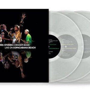 The Rolling Stones A Bigger Bang: Live On Copacabana Beach 3-LP ~Ltd Clear ~New!